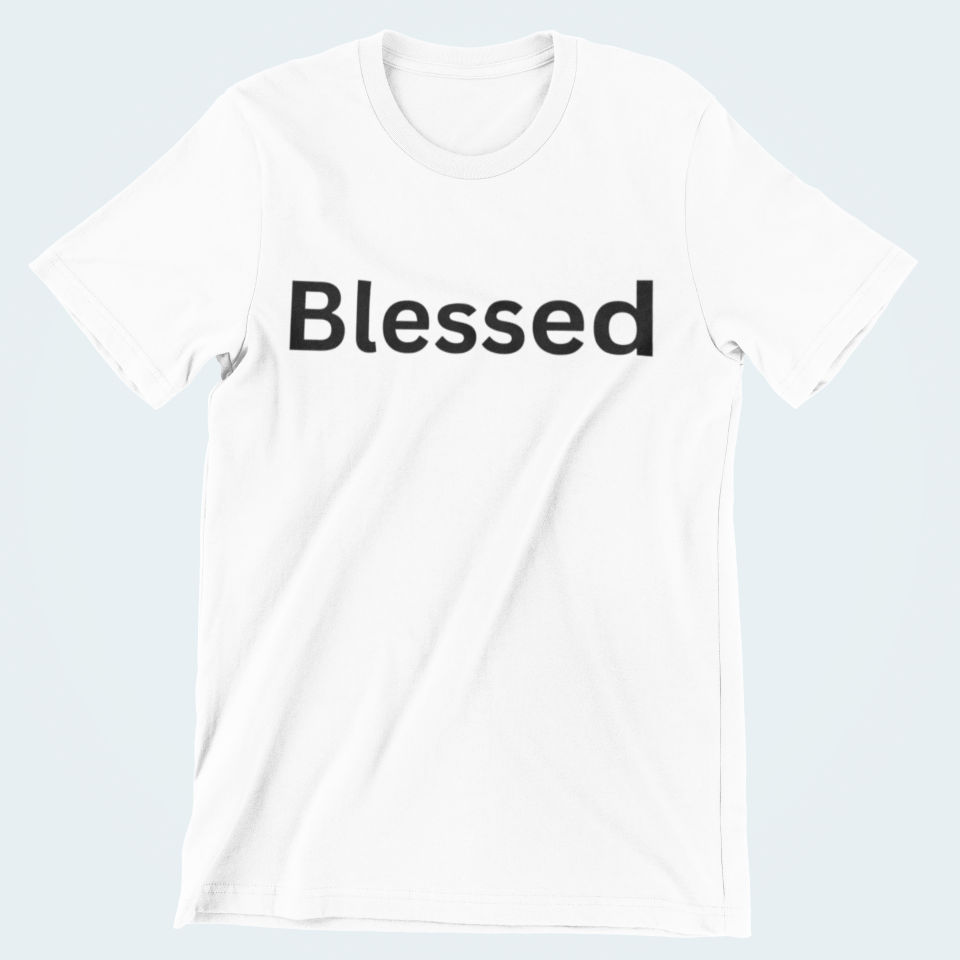 Christian - Blessed - White - Crewneck - Cherish Gifting