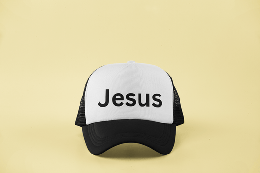 Christian - Jesus - Blck - Trucker b - Cherish Gifting