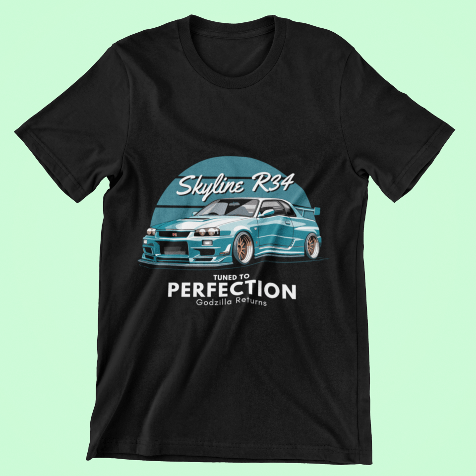 Cars-R34 Unisex Crew Neck T-Shirt - Cherish Gifting