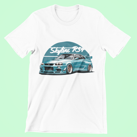 Cars-R34b Unisex Crew Neck T-Shirt - Cherish Gifting