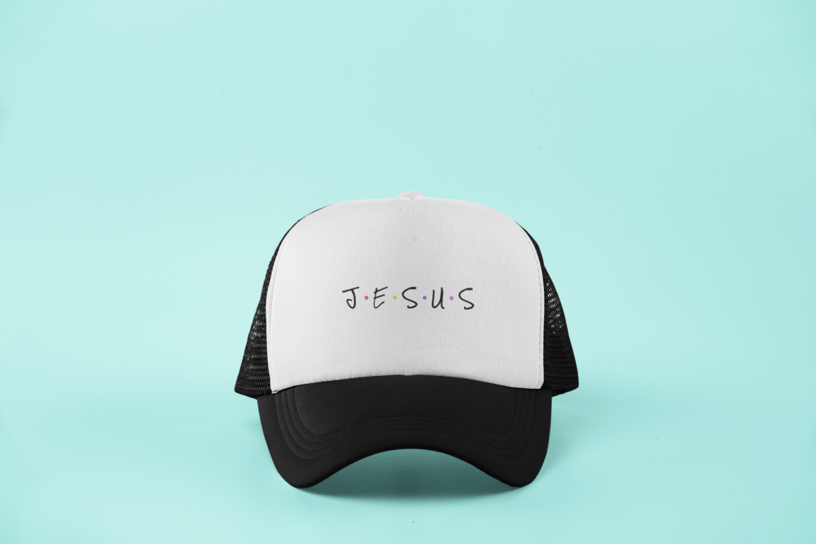 Jesus TWO TONE TRUCKER - Cherish Gifting