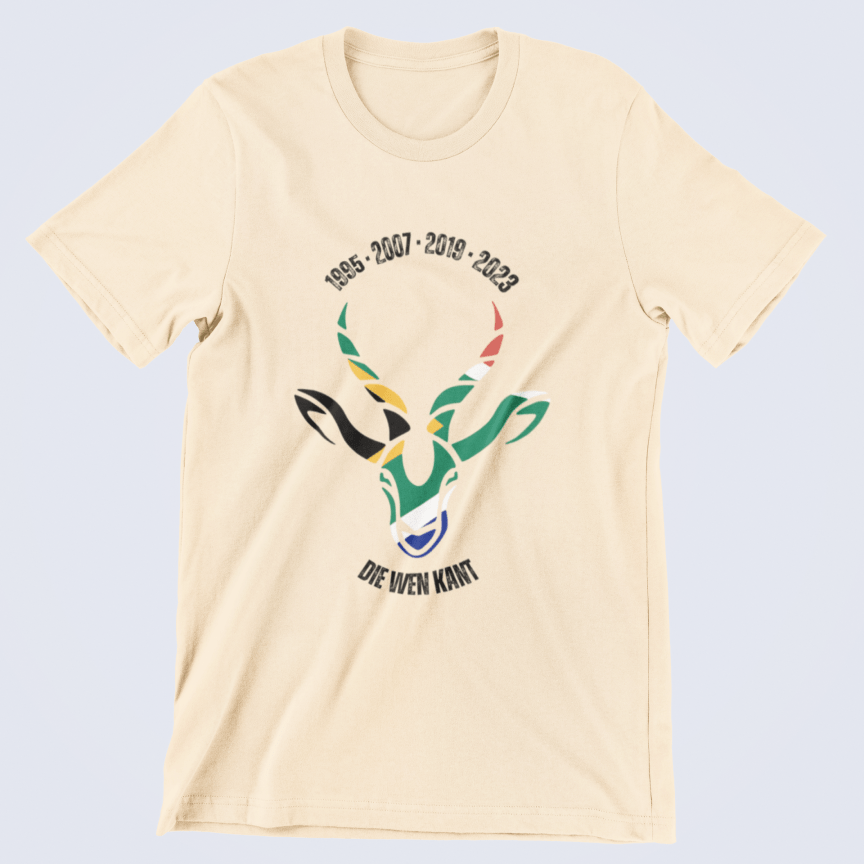 Springboks-Kant Unisex Crew Neck T-Shirt - Cherish Gifting