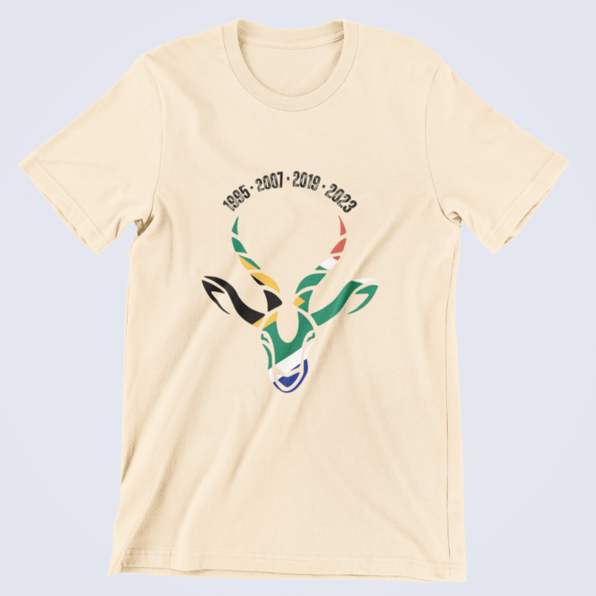 Springboks-Years Unisex Crew Neck T-Shirt - Cherish Gifting