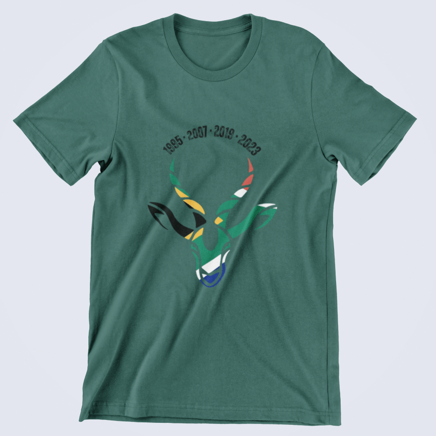 Springboks-Years Unisex Crew Neck T-Shirt - Cherish Gifting